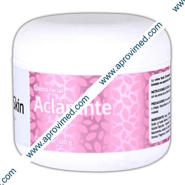 DERMASKIN Crema Facial Humectante Con Efecto ACLARANTE Tarro c/120 G.