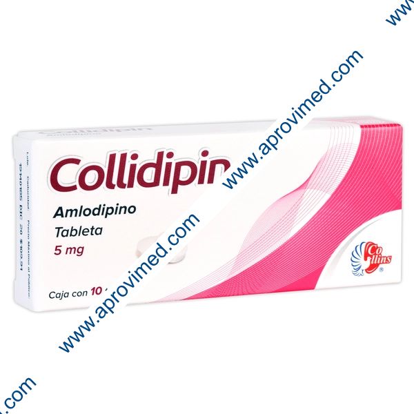 COLLIDIPIN c/10 TABS. 5 MG.