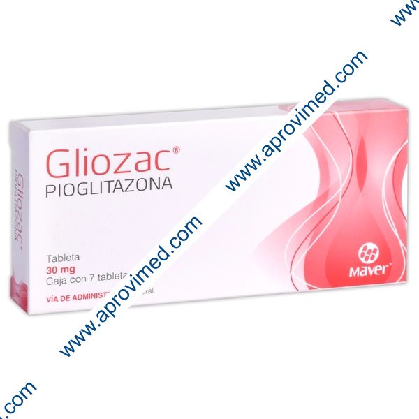 GLIOZAC c/7 TABS. 30 MG.