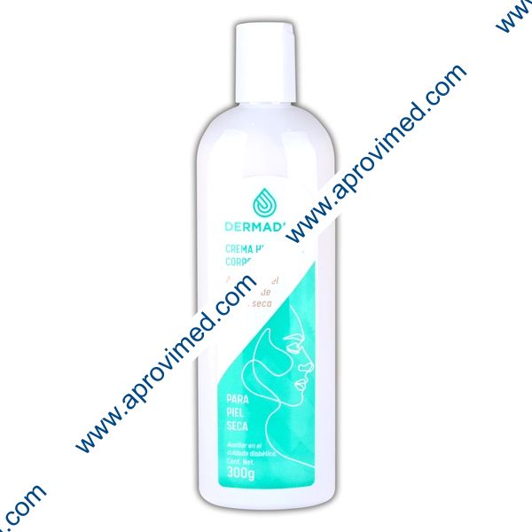 DERMADIAB CREMA HIDRATANTE CORPORAL Auxiliar Para PIEL DIABETICA Fco. c/300 G.
