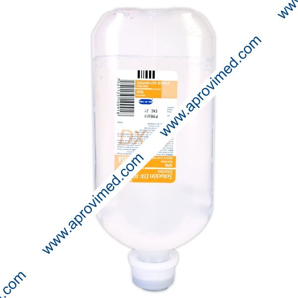 SOLUCION DX-10 (Pisa) Sol. Iny. 10% Frasco  500 ML.