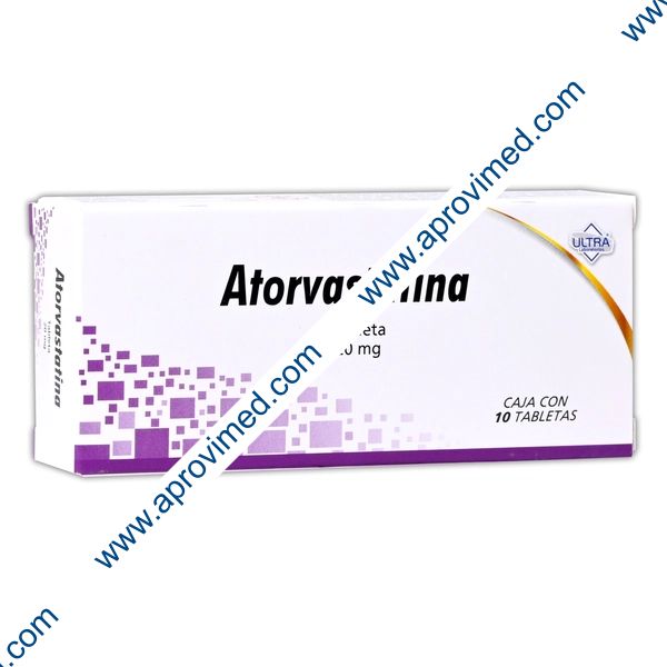 ATORVASTATINA (Ultra) c/10 TABS. 20 MG.