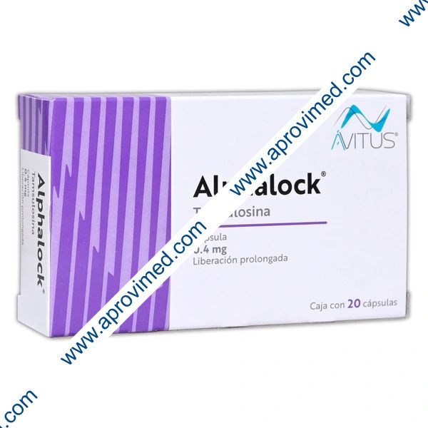 ALPHALOCK c/20 CAPS. L.P. 0.4 MG.