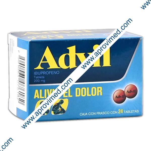 ADVIL c/24 TABS. 200 MG.