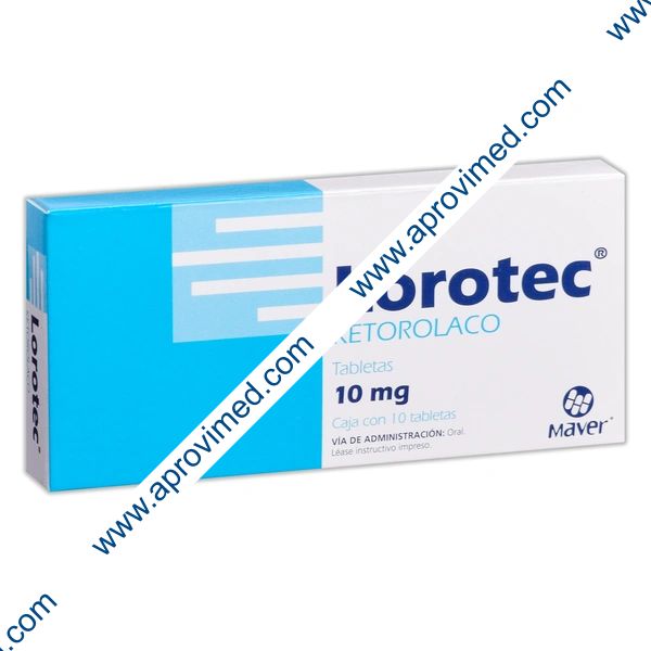 LOROTEC c/10 TABS. 10 MG.