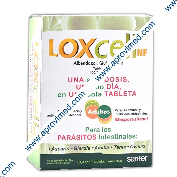 LOXCELL NF c/1 TABLETA 400/300 MG.