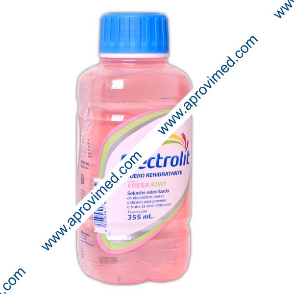 ELECTROLIT Electrolitos Orales SOL. SAB. FRESA-KIWI  355 ML.