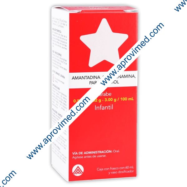 AMATDNA/CLORFNA/PARCTML. (Maver) JBE. INF. Fco. 60 ML. 0.50-0.02-3.0 G/100 ML.