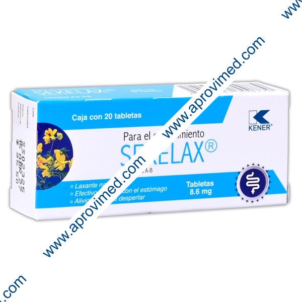 SEKELAX c/20 TABS. 8.6 MG.