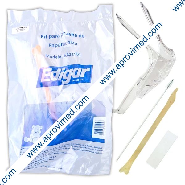 KIT PARA PRUEBA DE PAPANICOLAU (Edigar) Bolsa c/4 Pzs.