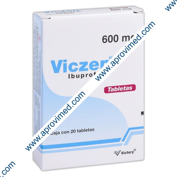 VICZEN Caja c/20 TABS. 600 MG.