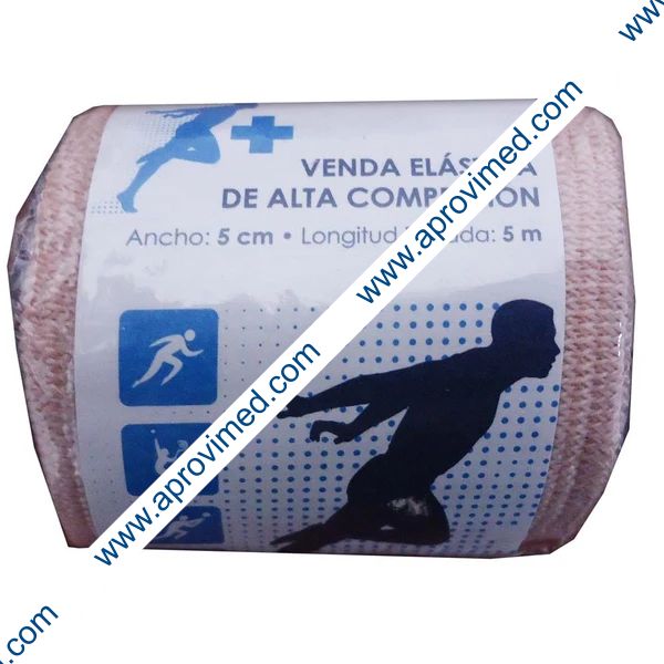 TENSOLASTIC PLUS (Protec) A:  5cm. L: 5mt. c/1 Pza.