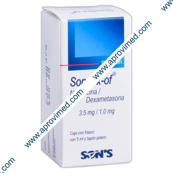 SONDEX-OF SOL. Oftálmica Fco. Gotero 5 ML. 3.5-1.0 MG/1 ML.