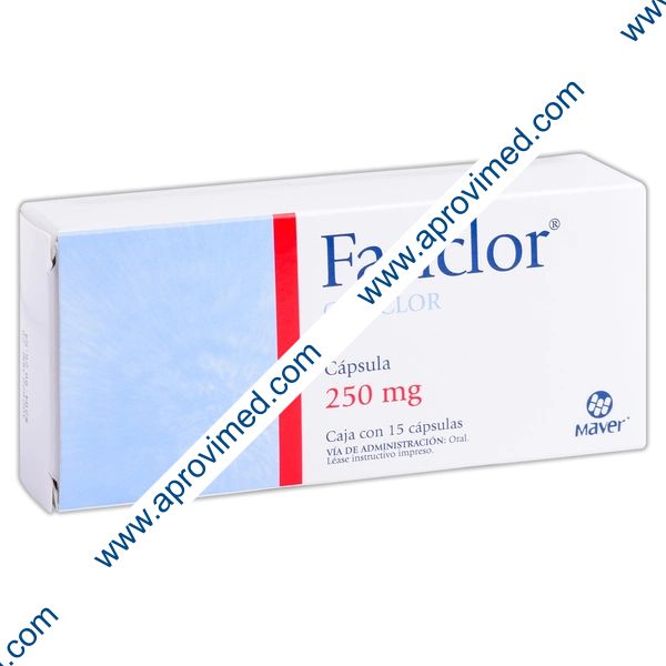 FASICLOR c/15 CAPS. 250 MG.