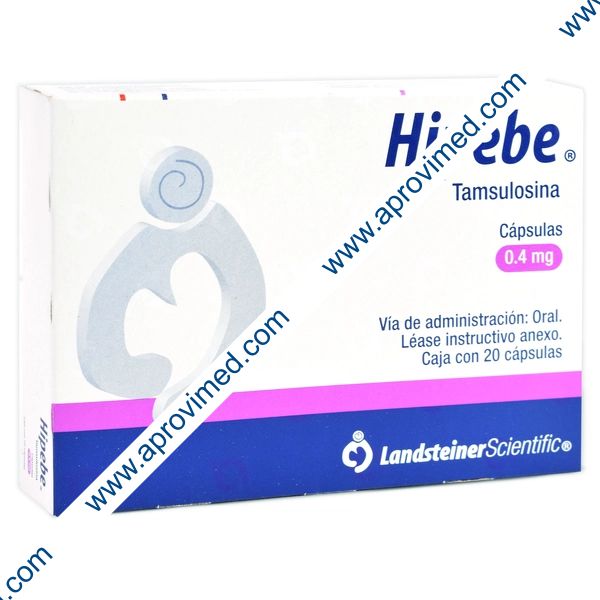 HIPEBE c/20 CAPS. 0.4 MG.