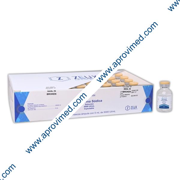 MAYARIN Sol. Iny. c/50 FCOS. AMP. 5 ML. 5000 UI/1 ML.