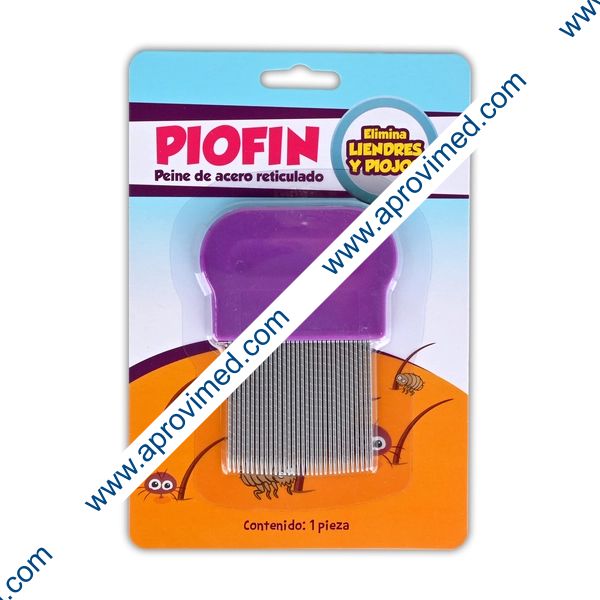 PIOFIN Peine Liendrera BLISTER c/1 Pza.