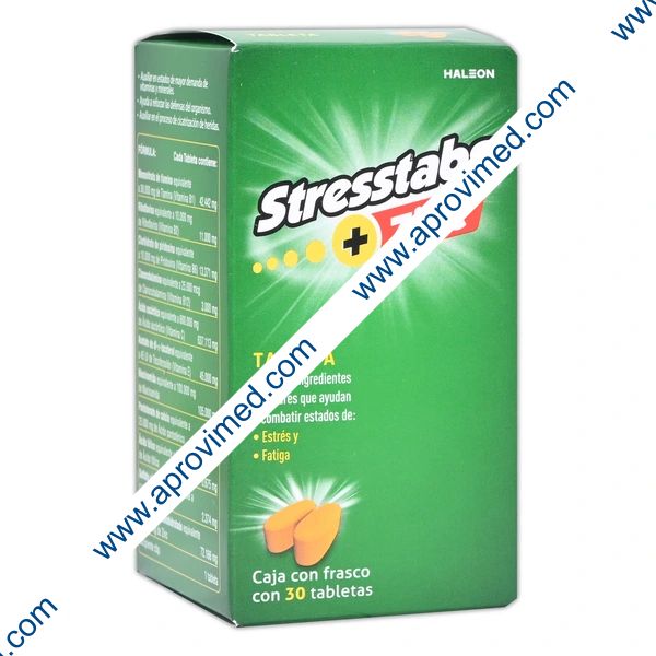 STRESSTABS+ZINC c/30 TABLETAS.