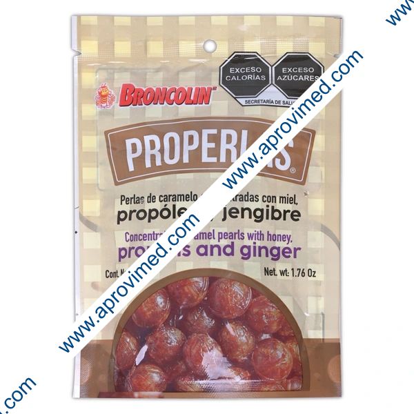 PROPERLAS Sab. Propóleo y Jengibre BOLSA c/50 G.