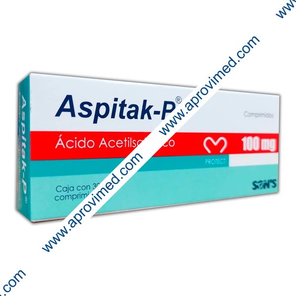 ASPITAK-P c/30 COMPS. 100 MG.