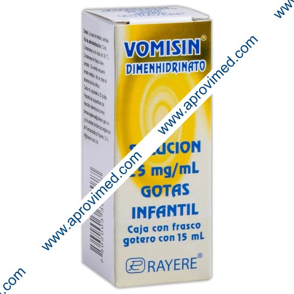 VOMISIN Infantil Fco. Gotero 15 ML. 25 MG/1 ML.