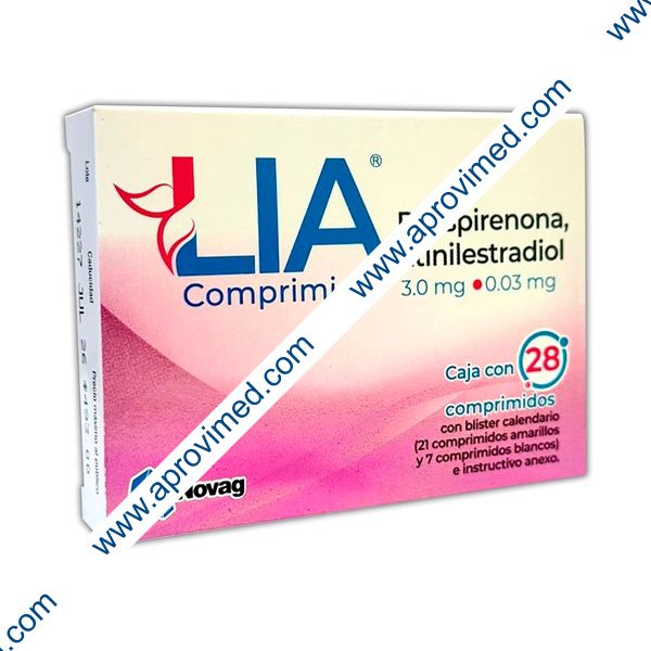 LIA c/28 COMPS. 3.0/0.03 MG.