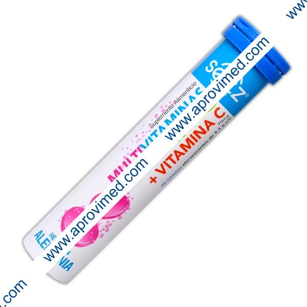MULTIVITAMINAS+VITAMINA C p/Niños (Seltz) c/20 TABS. EFERVS. Sab. Frmbsa. 4.5 G.