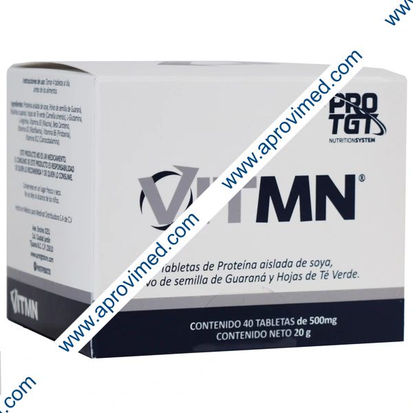 VITMN Caja c/10x4 TABS. 500 MG.