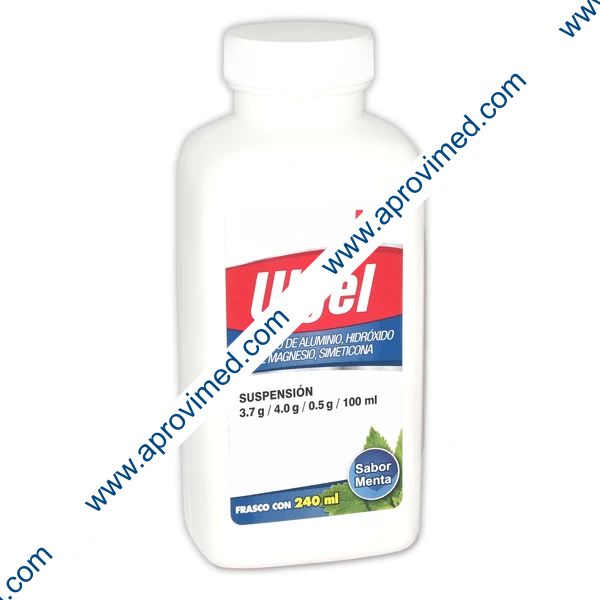 ULGEL SUSP. Fco. 240 ML. 3.7-4.0-0.5 G/100 ML.