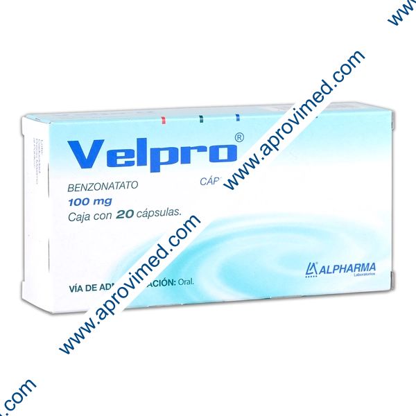 VELPRO c/20 CAPS. 100 MG.