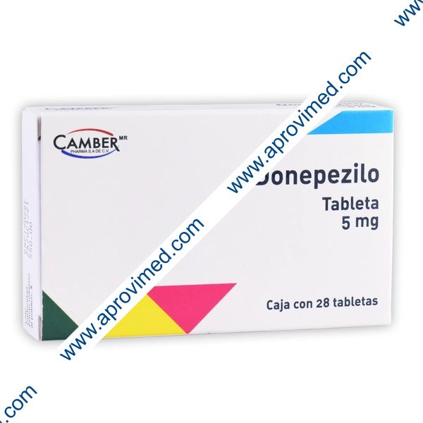 DONEPEZILO (Camber) c/28 TABS.  5 MG.