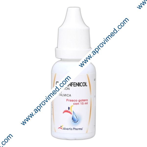 CLORANFENICOL (Alvartis) SOL. OFTÁLMICA 0.5% Fco. Gotero 15 ML.