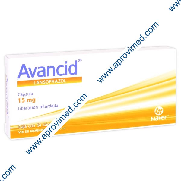 AVANCID c/14 CAPS. L.R. 15 MG.