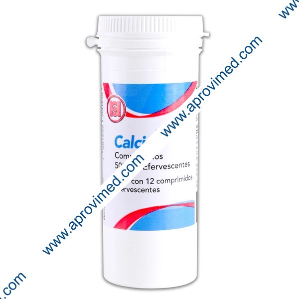 CALCIO (Randall) c/12 COMPS. Efervescentes 500 MG.