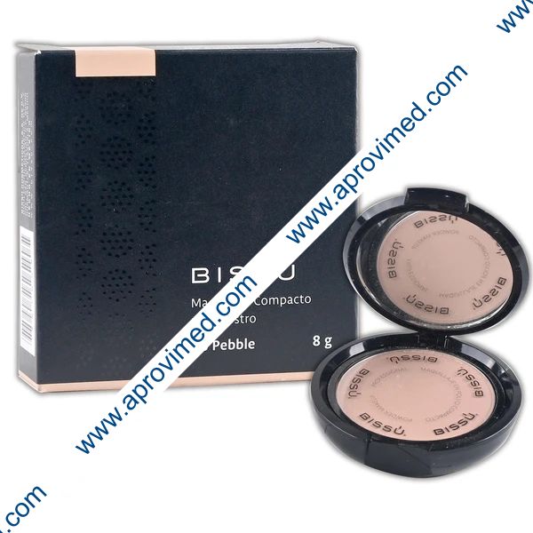 BISSÚ MAQUILLAJE COMPACTO p/ROSTRO Tono 05-Pebble c/1 Pza. 8 G.