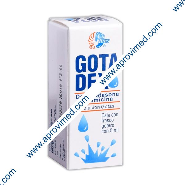 GOTADEX SOL. Oftálmica Fco. Gotero 5 ML. 1.0/3.5 MG/1 ML.