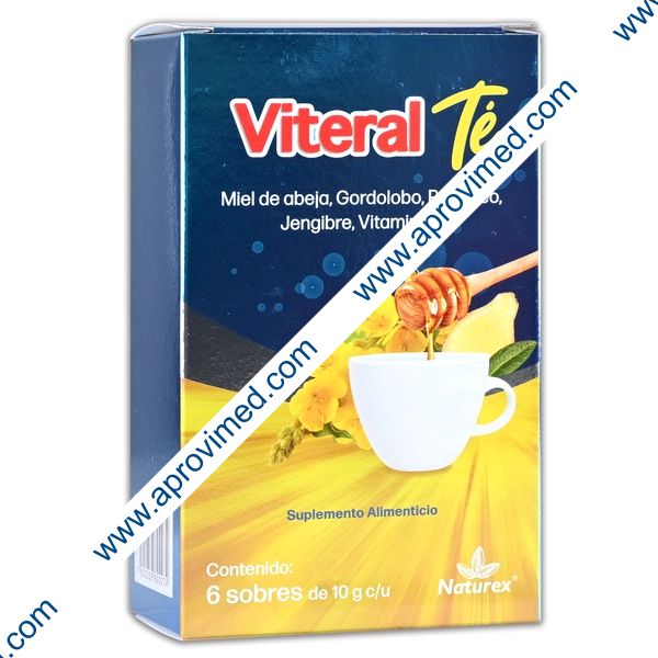 VITERAL-T c/6 SOBS. 10 G.
