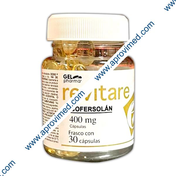 REVITARE Fco. c/30 CAPS. 400 MG.