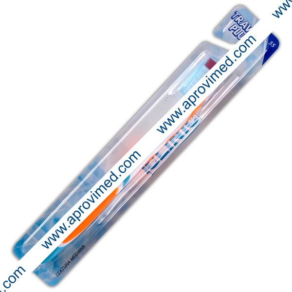 CEPILLO DENTAL (Clinic) TRAVEL PLUS c/CAPUCHÓN Blister c/1 Pza.