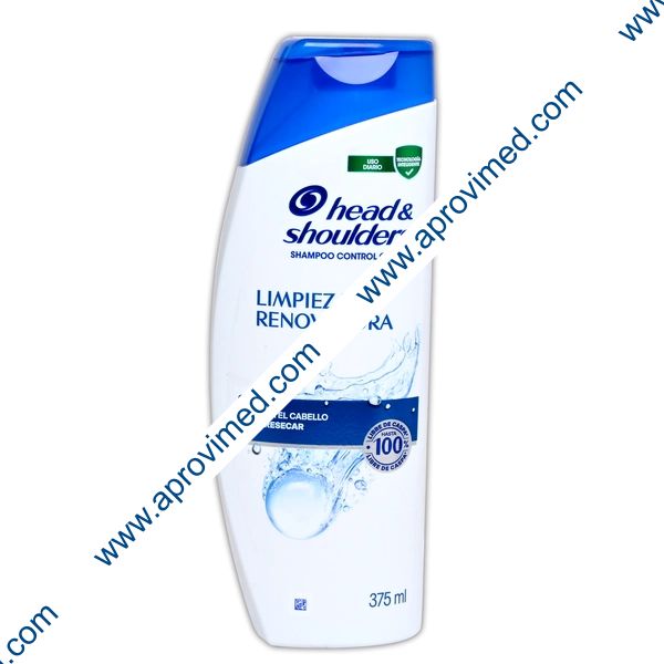 HEAD&SHOULDERS Limpieza Renovadora SHAMPOO Fco. 375 ML.