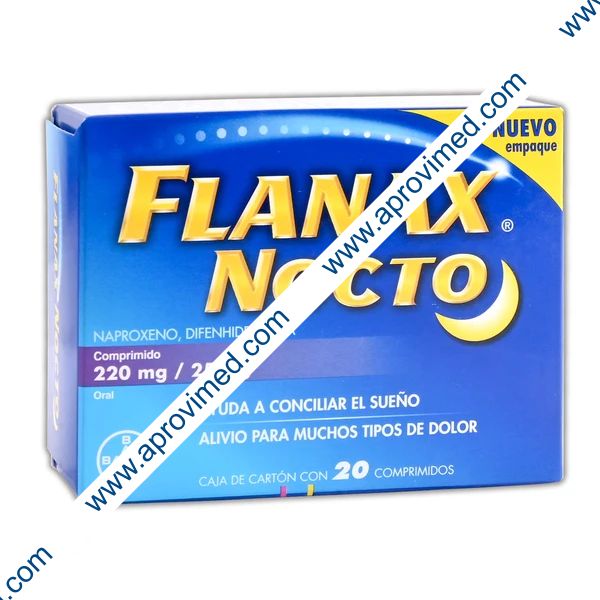 FLANAX NOCTO c/20 COMPS. 220/25 MG.