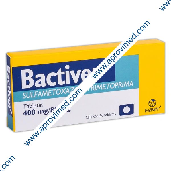 BACTIVER c/20 TABS. 400/80 MG.
