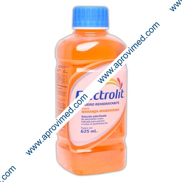 ELECTROLIT Electrolitos Orales SOL. SAB. NARANJA-MANDARINA 625 ML.