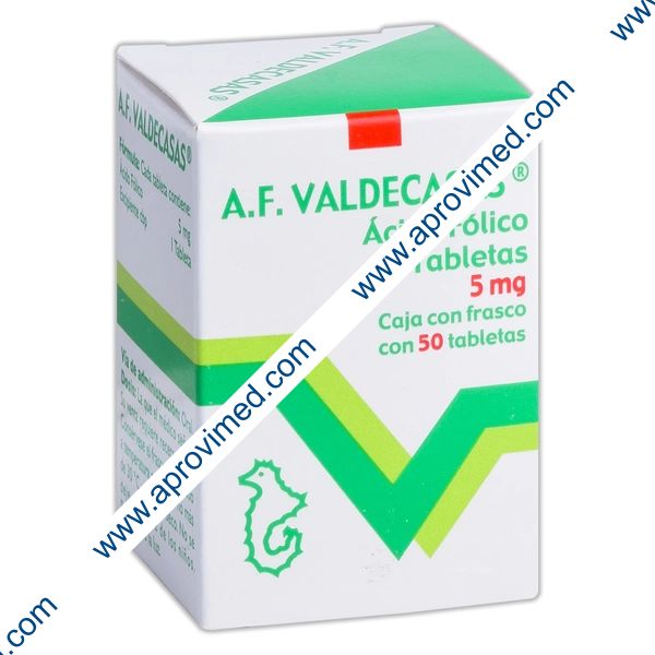 A.F. VALDECASAS c/50 TABS. 5 MG.