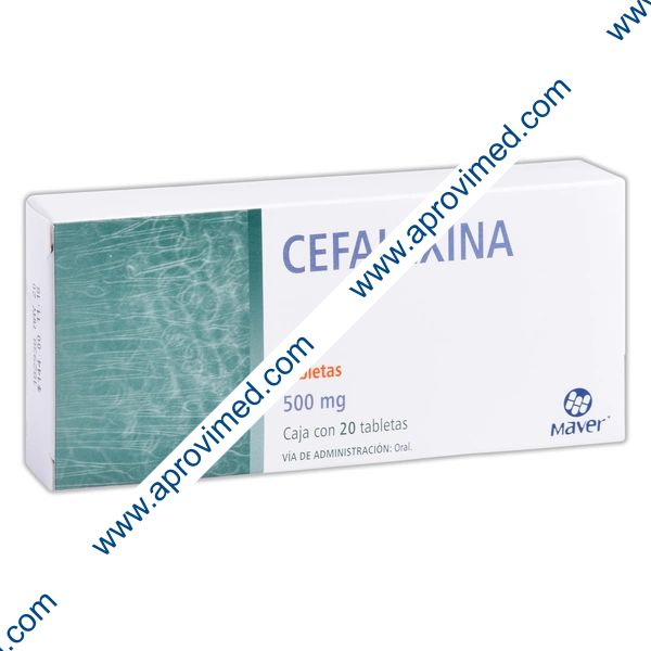 CEFALEXINA (Maver) c/20 TABS. 500 MG.