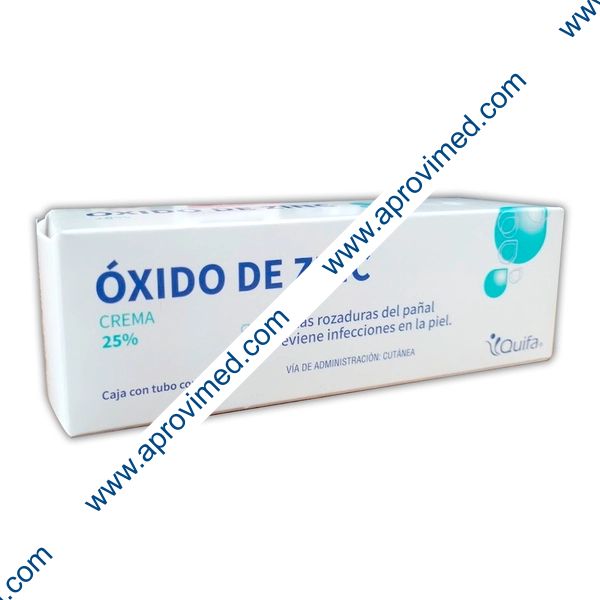 ÓXIDO DE ZINC (Perrigo) CREMA 25% Tubo c/45 G.