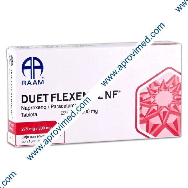 DUET FLEXENOL NF c/16 TABS. 275/300 MG.