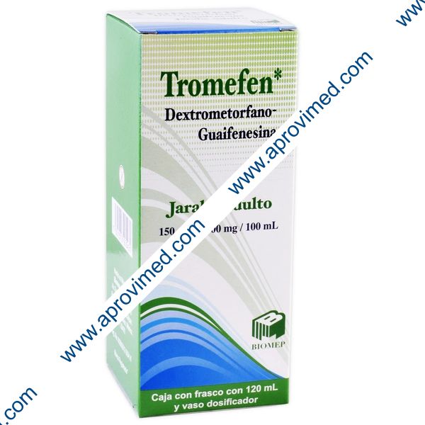 TROMEFEN JARABE Adulto Fco. 120 ML. 150-2000 MG/100 ML.