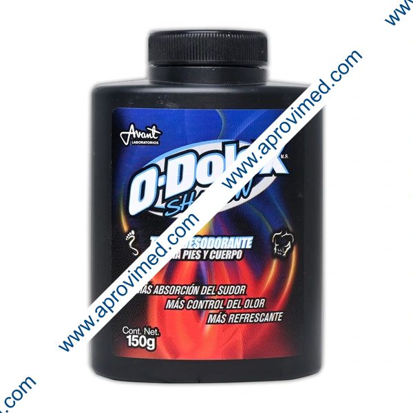 O-DOLEX SHADOW Talco Desodorante 150 G.