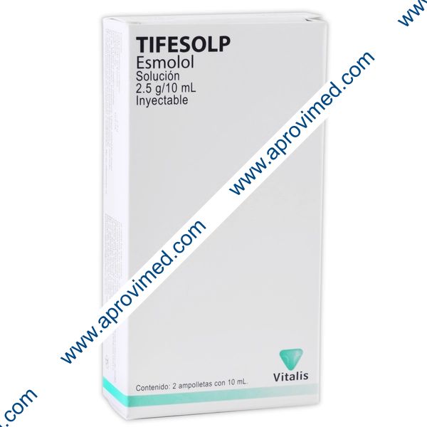 TIFESOLP Sol. Iny. c/2 AMPTAS. 2.5 G/10 ML.